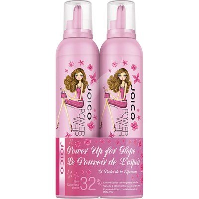 Joico Whipped Foam, Power Whip, 10.2 Ounce (2 Pack) Pink