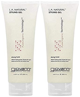 Giovanni L.A. Natural Styling Gel, 6.8 oz (Pack Of 2)