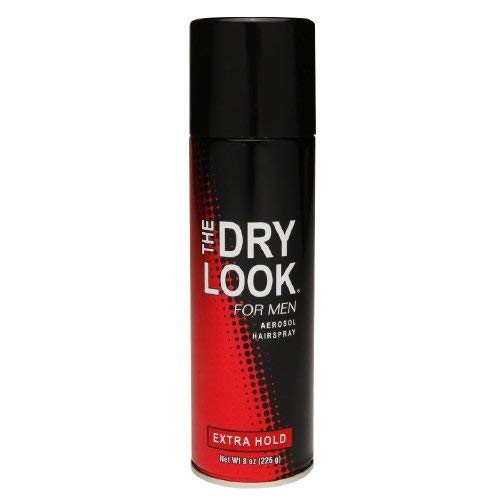 The Dry Look, for Men, Aerosol Hairspray, Extra Hold, 8 Oz (Pack of 6)