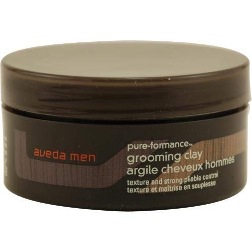 [Aveda] Mens Pure-Formance Grooming Clay 75 ml Bundle with Oil Blotting Paper - Matte Type