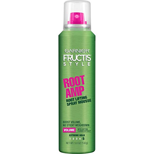 Garnier Fructis Root Amp Root Lifting Spray Mousse, 5 oz (Pack of 6)