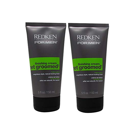 Bundle -2 Items : Get Groomed Finishing Cream By Redken for Men, 5 Oz (Pack of 2)