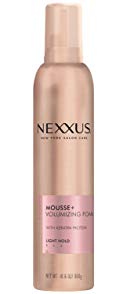 Nexxus Mousse Plus 10.6 Ounce Volumizing Foam Light Hold (313ml) (3 Pack)