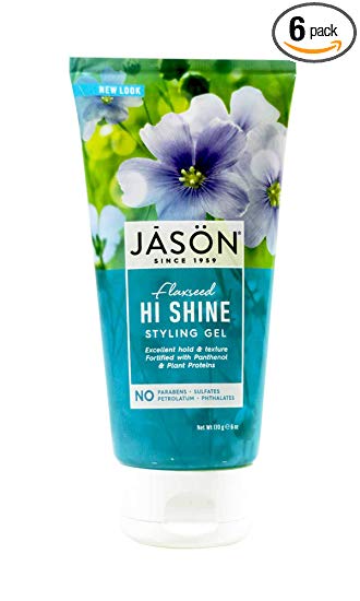 Jason Natural Products Hi Shine Styling Gel, 6 Ounce - 6 per case.