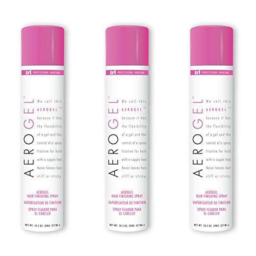 TRI Aerogel Hair Finishing Spray 10.5 oz. - 3 cans