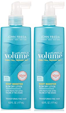 John Frieda Luxurious Volume Root Booster Blow-Dry Lotion, 6 oz (Pack of 2)