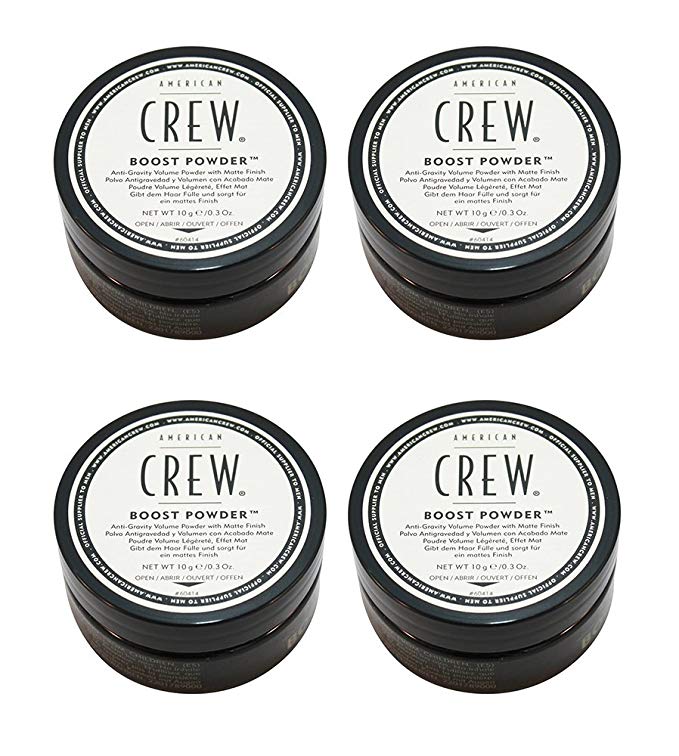 American Crew pzbVlX Boost Powder, 0.3 Ounce (4 Pack)