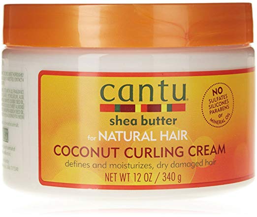 Cantu Shea Butter Coconut Curling Cream, 12 Ounce (Pack of 7)