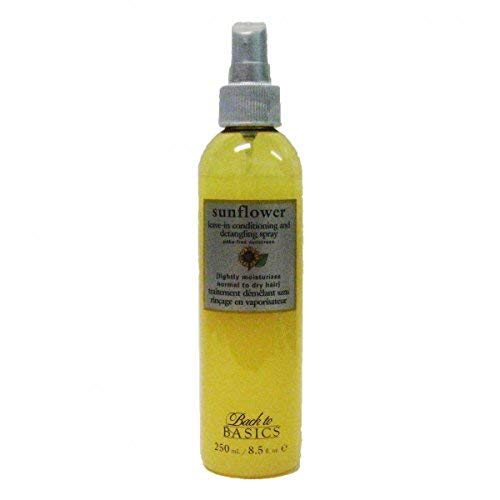 Back to Basics Sunflower Leave-In Conditioner and Detangling spray 8.5 Ounces