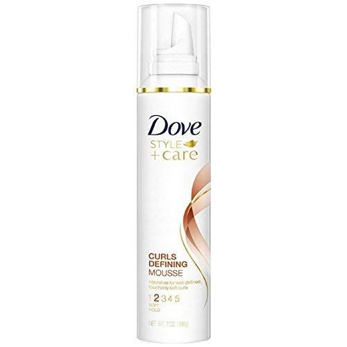 Dove Style+Care Curls Defining Mousse, Soft Hold 7 oz (Pack of 12)