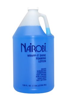 Nairobi Wrapp-It Shine Foaming Lotion, 128 Ounce