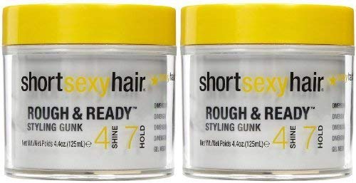 Short Sexy Hair Rough & Ready Styling Gunk Hair Styling Creams