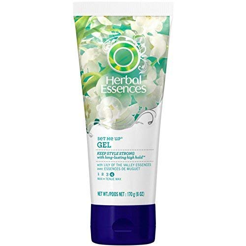 Herbal Essences Set Me Up Max Hold Gel 6 oz (Pack of 6)