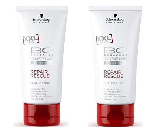 NEW Schwarzkopf BC Bonacure Repair Rescue Reversilane Sealed Ends XXL 5.1 oz / 150 ml X 2PCS