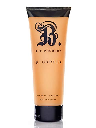 Curl Defining Cream With Argan Oil, Best Curl Cream For Curly Hair, Moisturizing Curl Cream For Dry And Frizzy Hair-B. THE PRODUCT B. Curled 7oz.