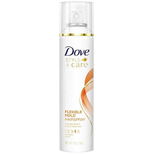 Dove Style + Care Flexible Hold Hairspray, Strong Hold 7 oz (Pack of 6)