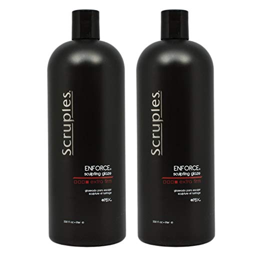 Scruples Enforce Sculpting Glaze Extra Firm 1000 ml / 33.8 oz Pack of 2