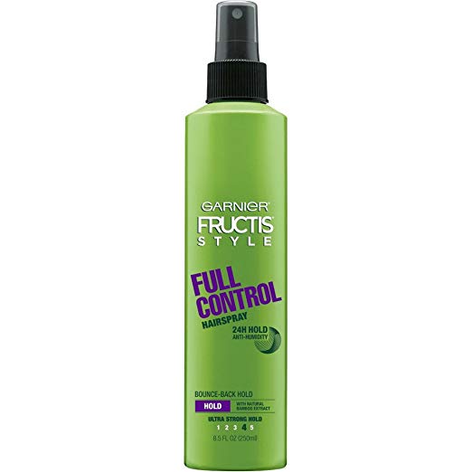 Garnier Fructis Style Full Control Anti-Humidity Non Aerosol Hairspray 8.5 oz (Pack of 12)