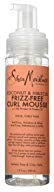 Shea Moisture Coconut & Hibiscus Curl Mousse 7.5 Ounce (221ml) (6 Pack)