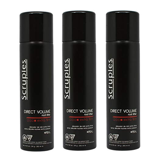 Scruples Direct Volume Spray Foam 8.5 Ounce Pack of 3