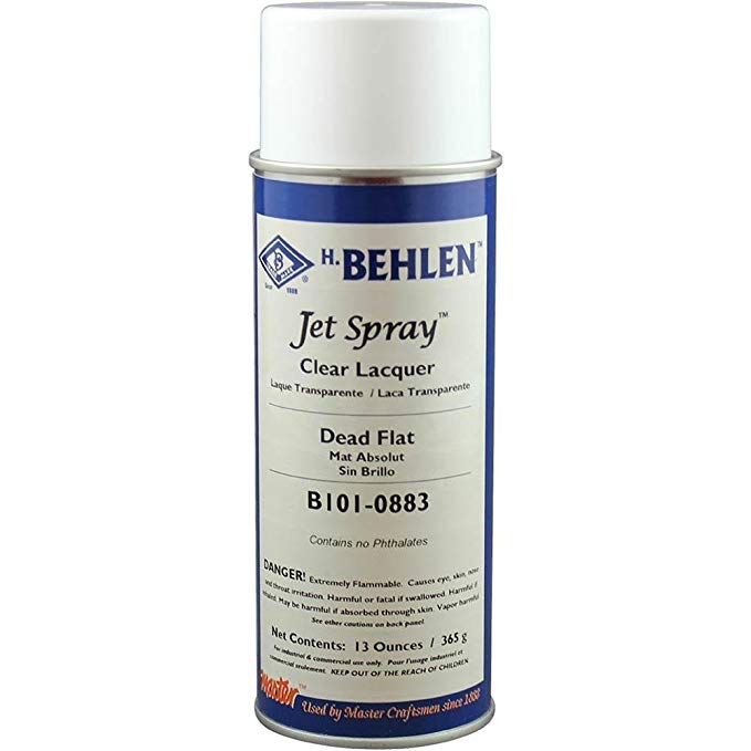 Behlen B101-0883 Jet Spray, 13 oz, Dead Flat (3-Pack)