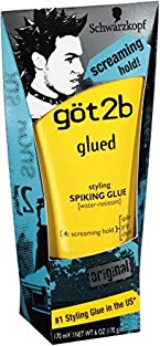 Got2b Spiking Glue Size 6z Got2b Glued Styling Spiking Gel