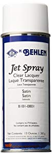 Behlen Jet Spray Clear Lacquer - Satin (4-Pack)