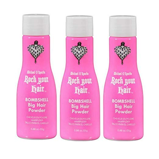 Michael O'Rourke Rock Your Hair Bombshell Big Hair Powder for Unisex (Set of 3)