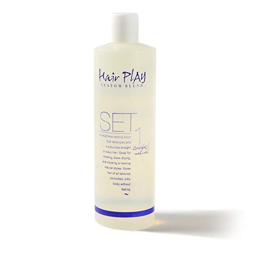 Hair Play SET #1 Light Hold Hair Styling Foam 16oz, Hair Setting Lotion/Mousse for Straight or Curly, Frizz-free, Polished, Natural Looks