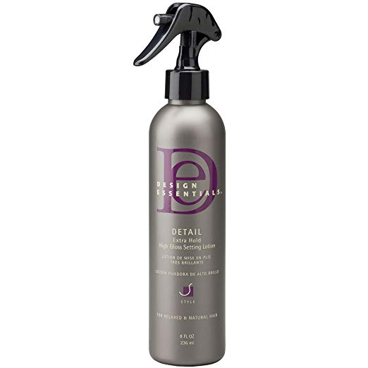 Design Essentials Detail Extra-Hold High Gloss Setting Lotion 8oz