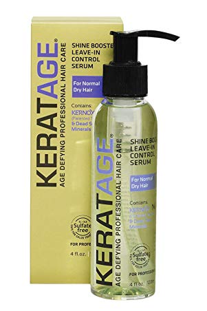 Keratage Shine Booster Leave In Control Serum 4 oz