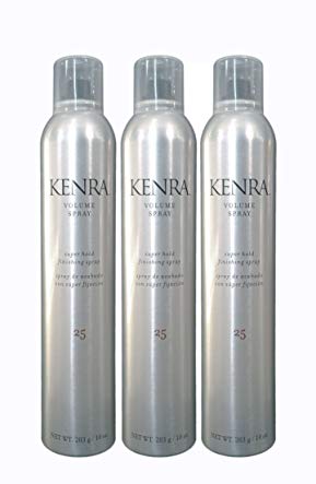 Kenra Volume Spray #25 Super Hold Finishing Spray 10 oz (3 Pack)