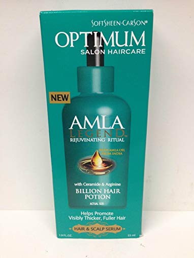 Softsheen Carson Optimum Amla Legend Billion Hair Potion, 1.9oz (Pack of 3)