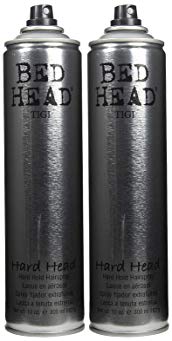 TIGI Bedhead Hard Head Hairspray, 10 oz, 2 pk