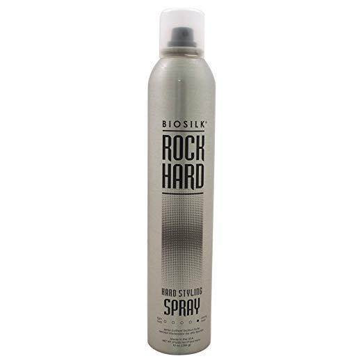 Cosmo Farouk Biosilk Rock Hard Styling Spray, 10 Ounce