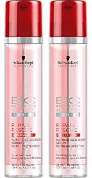 BC Bonacure REPAIR RESCUE Nutri-Shield Serum, 2.02-Ounce (2-Pack)