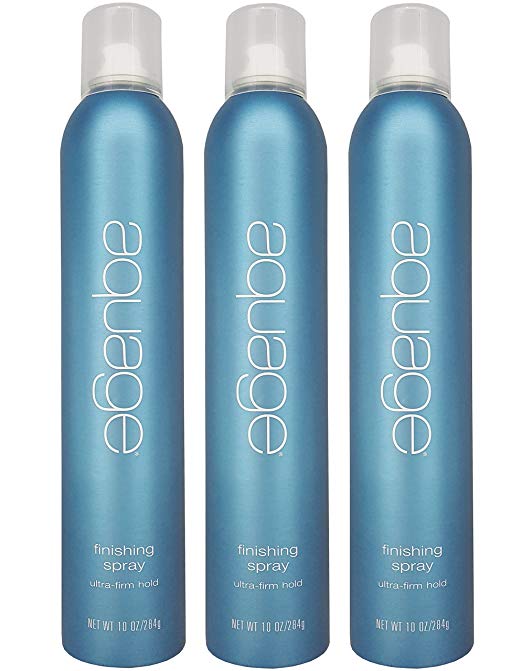 Aquage Finishing Spray Ultra-Firm Hold 10 oz (Pack of 3)