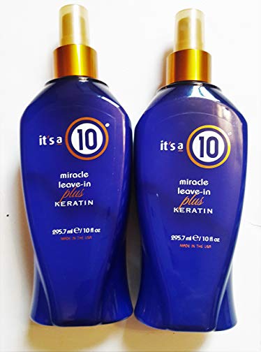 It's a 10 Miracle leave-in plus keratin 10 fl oz (Pack of 2)