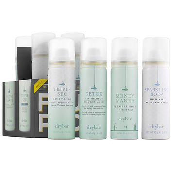 Drybar the Four Pack Mini (Tsa Approved) Detox - Triple Sec - Money Maker and Sparkling Soda