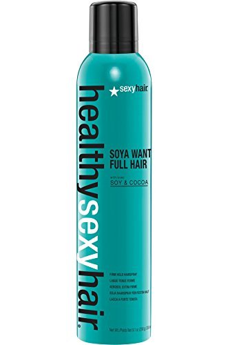 Healthy Sexy Hair Soya Want Full Hair Firm Hold Hairspray (9 oz)