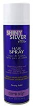 Shiny Silver Ultra Hairspray Strong Hold 10.2 Ounce (301ml) (3 Pack)