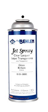 Behlen Jet Spray Clear Lacquer - Gloss (3-Pack)