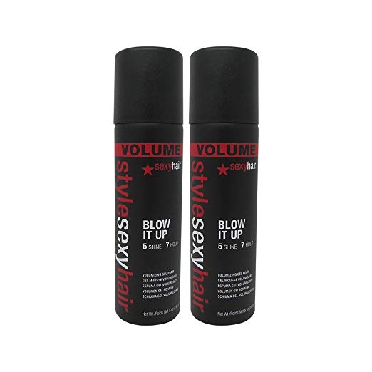 Bundle - 2 Items : Sexy Hair Blow It Up Volumizing Gel Foam, 5 Oz (PACK OF 2)