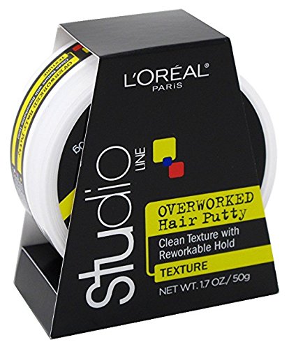 Loreal Studio Putty Overworked 1.7 Ounce (50ml) (6 Pack)