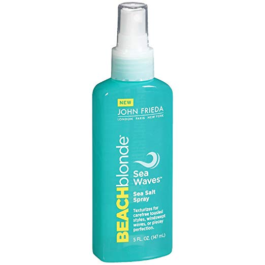 John Frieda Beach Blonde Sea Salt Spray 5 Ounce (Sea Waves) (145ml) (3 Pack)