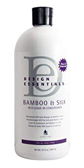 Design Essentials Bamboo & Silk Hco Leave-in Conditioner, 32 Ounce