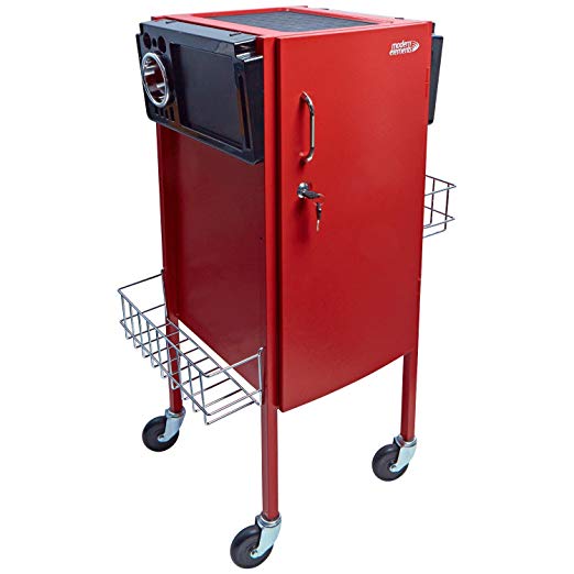 Modern Elements JLS-500 Metal Trolley Red