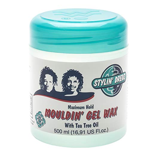 Stylin' Dredz Moulding Gel Wax with Tea Tree Oil Hair Care 500 ml Pack of 4