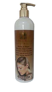 H&B Dead Sea - Moist & Shine Silicone Hair Cream No-rinse - 350ml