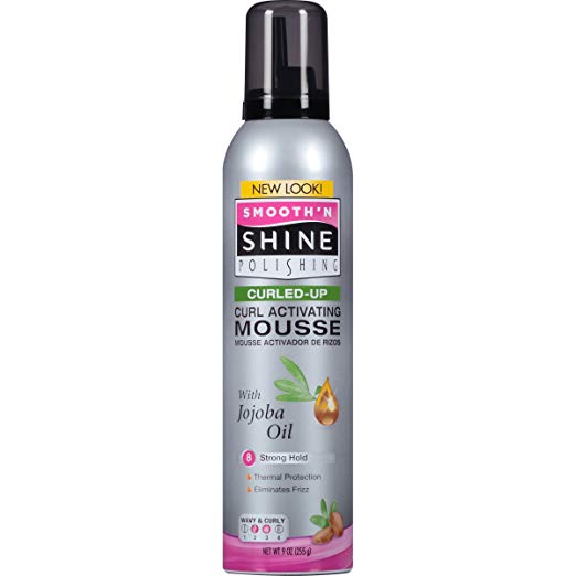 Smooth N Shine Curling Mousse, 9-Ounce (Pack of 6)